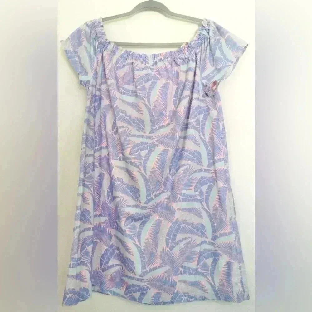 VINEYARD VINES ISLAND PALM DRESS - Picture 1 of 3